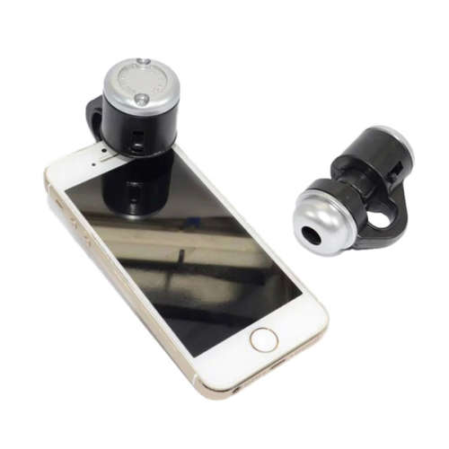 Generic 30X Zoom LED Magnifier Clip-On Mobile Phone Microscope Micro Lens for Smartphone Universal