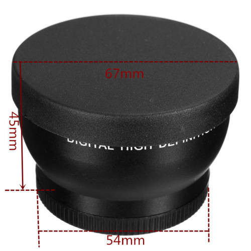 52mm 2X Telephoto Lens for Nikon D3100 D5200 D5100 D7100 D90 D60 DSLR Camera with Filter Thread