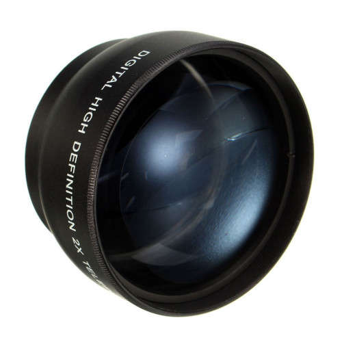 52mm 2X Telephoto Lens for Nikon D3100 D5200 D5100 D7100 D90 D60 DSLR Camera with Filter Thread