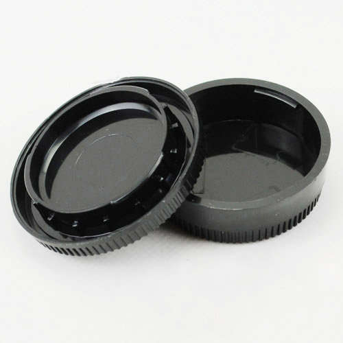 Rear Lens Cover and Camera Body Cap For Nikon D7000 D5100 D5000 D3100 D3000 D700 D90 D80 D70s.