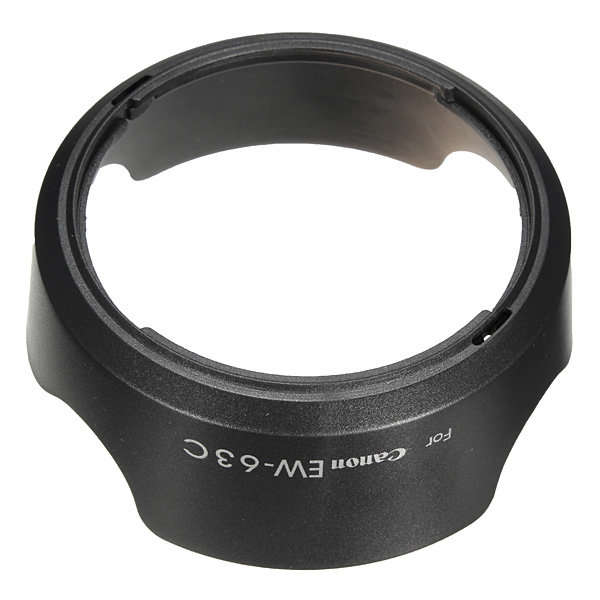 Camera Lens Hood EW-63C For Canon EF-S 18-55mm F/3.5-5.6 IS STM