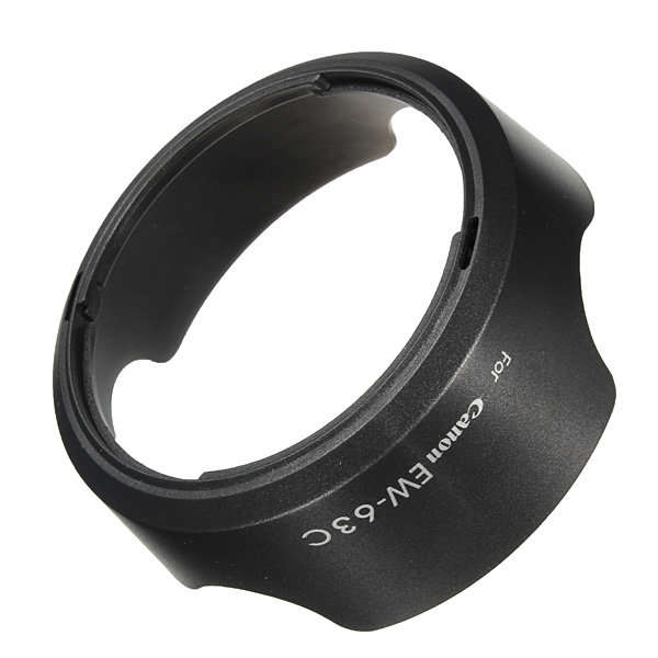 Camera Lens Hood EW-63C For Canon EF-S 18-55mm F/3.5-5.6 IS STM