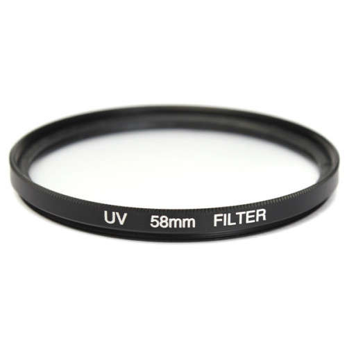 58mm UV CPL ND4 Circular Polarizing Filter Kit Set With Lens Hood For Canon Camera