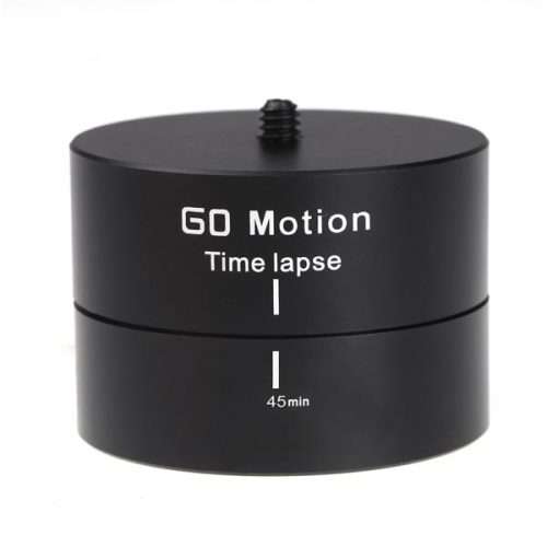 360 Degrees Panning Stabilizer Rotating Tripod Adapter For Camera Gopro Phone