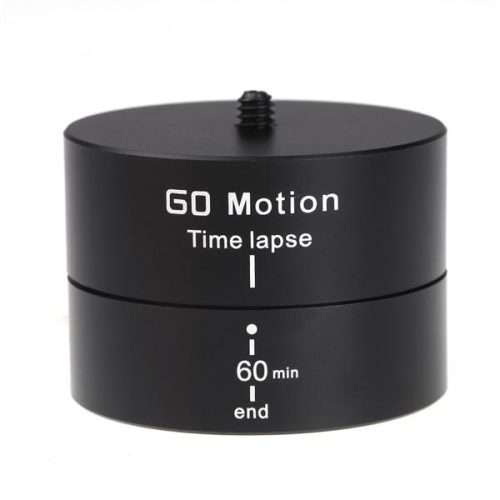 360 Degrees Panning Stabilizer Rotating Tripod Adapter For Camera Gopro Phone