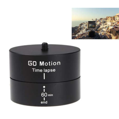 360 Degrees Panning Stabilizer Rotating Tripod Adapter For Camera Gopro Phone