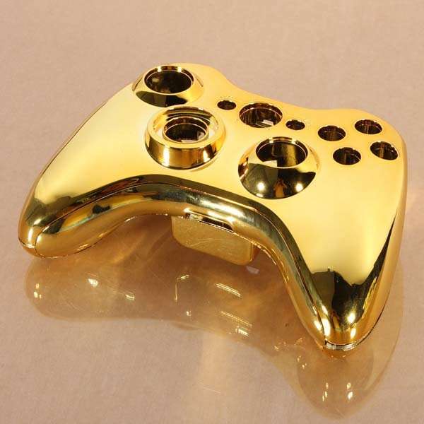 Chrome Plating ABS Protective Shell For Microsoft XBOX 360 Wireless Controller