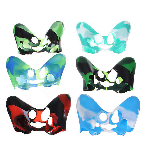 Replacement Camouflage Silicone Skin Cover Case for Microsoft Xbox 360 Controller