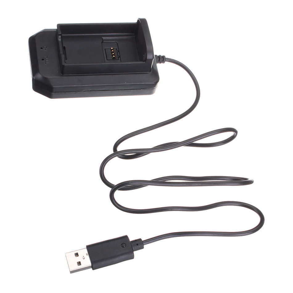 USB Wireless Controller Battery Charging Charger Dock For Microsoft Xbox 360