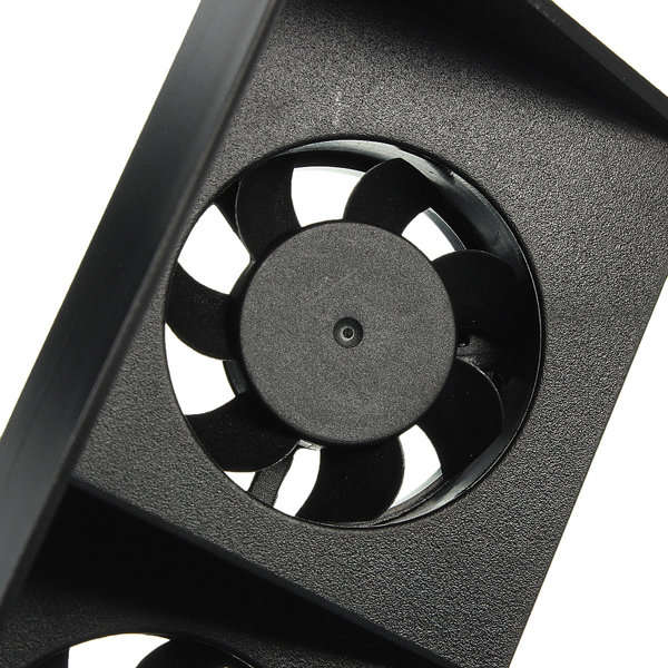 USB External Turbo Temperature Control Cooling 5 Fan Cooler For Sony Playstation PS4