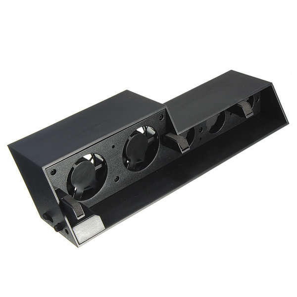USB External Turbo Temperature Control Cooling 5 Fan Cooler For Sony Playstation PS4
