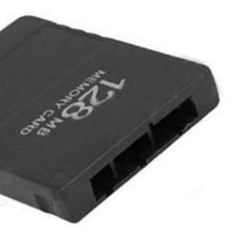 128MB Memory Card For Sony Playstation 2 PS2 Black