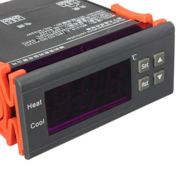 12V Digital Temperature Controller Temp w/ Sensor Thermostat Control