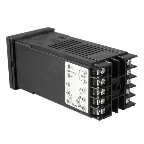 100-240V Digital PID Temperature Controller + 40A SSR + K Thermocouple Sensor