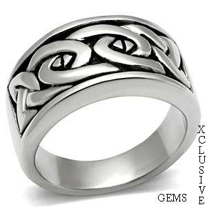 * R35 POSTAGE* STAINLESS STEEL MEN'S RING