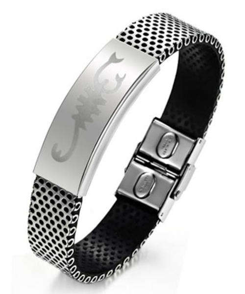 TRENDY STAINLESS STEEL MEN'S BRACELET