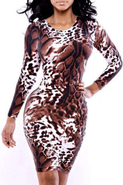 AMAZING ANIMAL PRINT DRESS