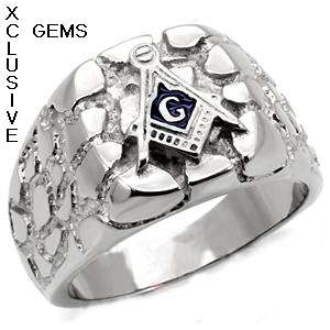 GENUINE SOLID STAINLESS STEEL MEN'S RING