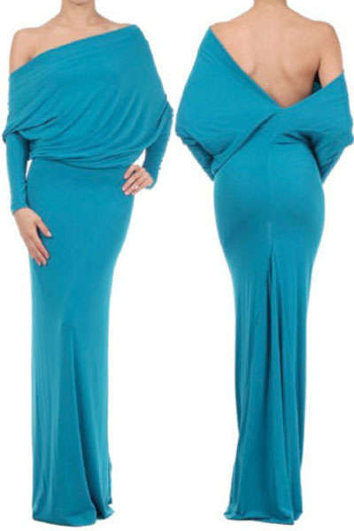 VERY VERSATILE 6 DIFFERENT STYLES MAXI DRESS