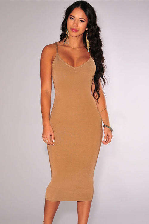 BEAUTIFUL CRISS CROSS BACK BODYCON DRESS