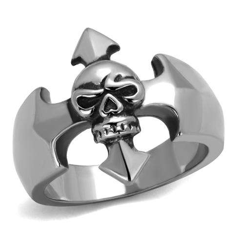SOLID STAINLESS STEEL MEN'S RING