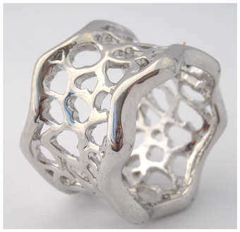 18K White Gold Plated Ring - NO COMBINED POSTAGE