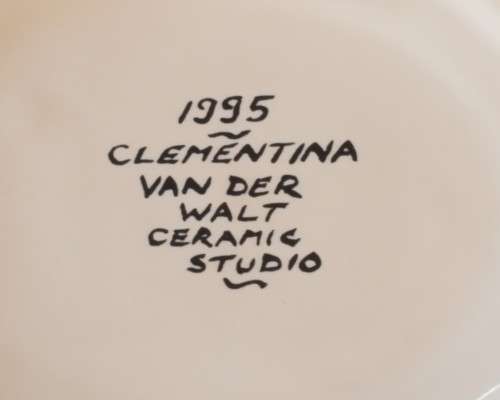 CLEMENTINA VAN DER WALT SALAD BOWL