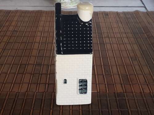 VINTAGE KLM DELFT BLUE HOUSE NO. 53, SEALED AND STILL FULL