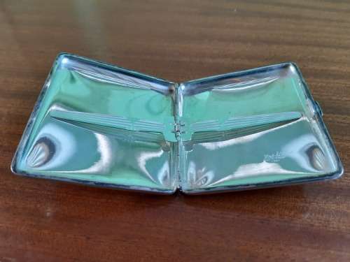 VINTAGE SILVER PLATED (E P N S) CIGARETTE CASE