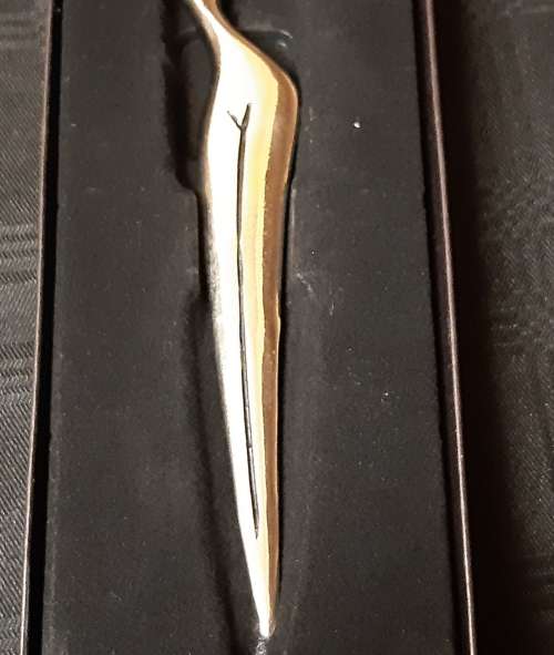 ANDY CARTWRIGHT STUNNING DESIGN LETTER OPENER, BOXED