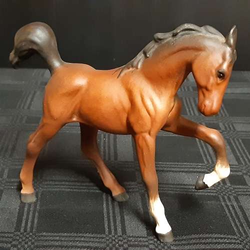 STUNNING VINTAGE BESWICK ENGLAND CERAMIC HORSE FIGURINE
