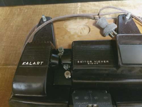 VINTAGE KALART EDITOR VIEWER EIGHT FILM SPLICER