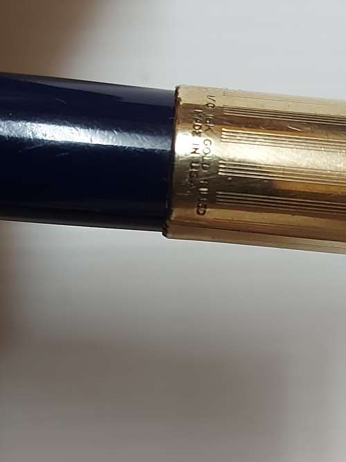 VINTAGE PARKER 51 FOUNTAIN PEN WITH A 1/10 16K GOLD FILLED CAP