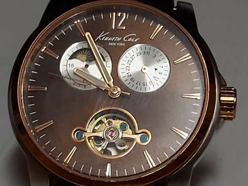 KENNETH COLE KC 1464 WATER RESISTANT WATCH, NOT TESTED