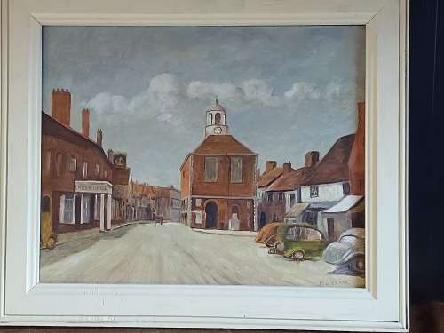 AWESOME ORIGINAL FRAMED OIL ON CANVAS PAINTING, SIGNED BY THE ARTIST.