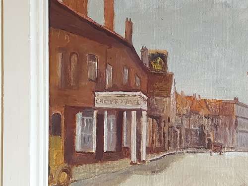 AWESOME ORIGINAL FRAMED OIL ON CANVAS PAINTING, SIGNED BY THE ARTIST.