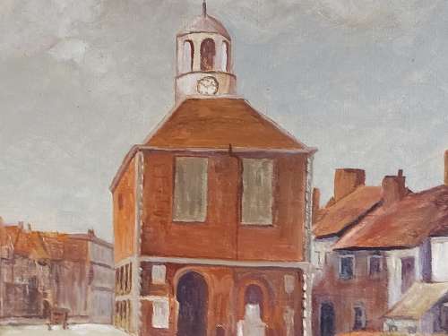 AWESOME ORIGINAL FRAMED OIL ON CANVAS PAINTING, SIGNED BY THE ARTIST.