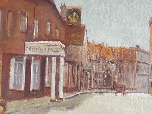 AWESOME ORIGINAL FRAMED OIL ON CANVAS PAINTING, SIGNED BY THE ARTIST.