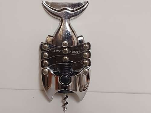 BEAUTIFUL LAZY FISH MADE IN ENGLAND CONCERTINA CORKSCREW