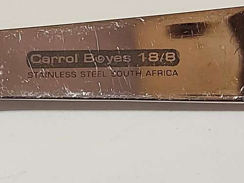 CARROL BOYES FUNCTIONAL ART: BEAUTIFUL 18/8 STAINLESS STEEL LARGE SPOON