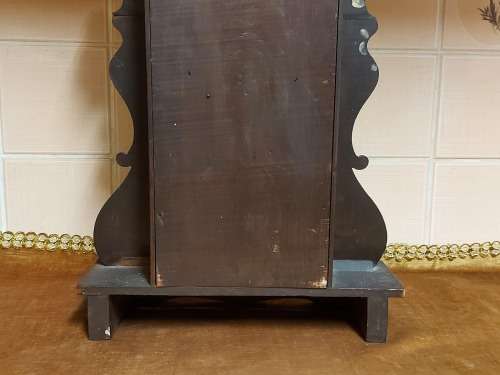 VINTAGE ANSONIA MANTLE CLOCK WITH KEY AND PENDULUM , MADE IN THE USA AND IN A WORKING CONDITION