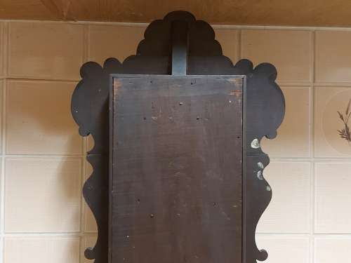 VINTAGE ANSONIA MANTLE CLOCK WITH KEY AND PENDULUM , MADE IN THE USA AND IN A WORKING CONDITION