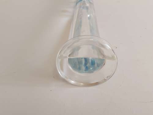 BEAUTIFUL TALL GALILEO GLASS FLOATING THERMOMETER