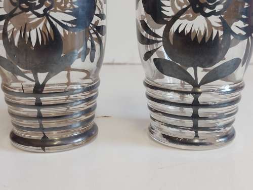 BEAUTIFUL VINTAGE PAIR OF SILVER FILIGREE GLASSES