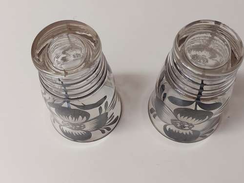 BEAUTIFUL VINTAGE PAIR OF SILVER FILIGREE GLASSES