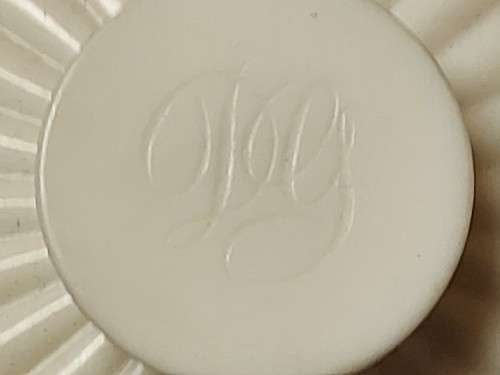 DOLCE AND GABANA SMALL WHITE LIDDED BOWL