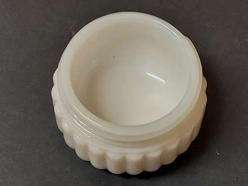 DOLCE AND GABANA SMALL WHITE LIDDED BOWL
