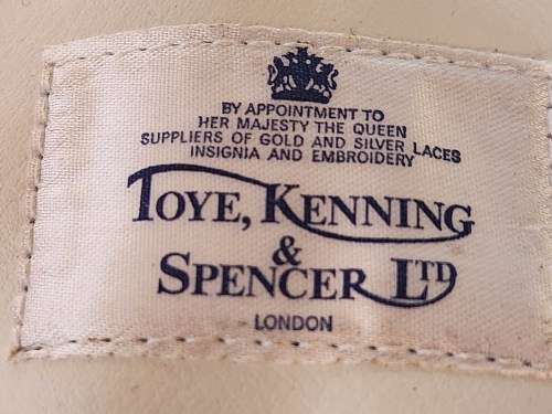 VINTAGE FREE MASONS APRON BY TOYE, KENNING AND SPENCER LTD, LONDON