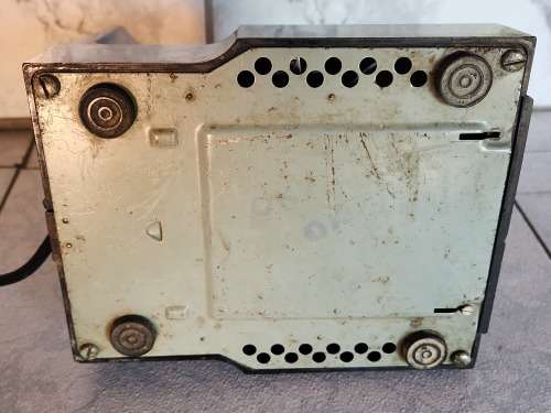 VINTAGE SIEMENS BROTHERS LONDON BAKELITE BLACK ROTARY DIAL TELEPHONE