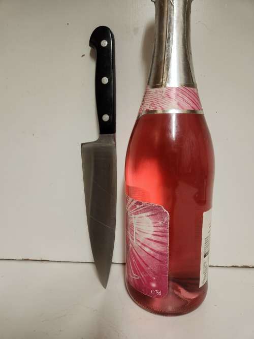 VINTAGE ZWILLING J A HENCKLES SOLINGEN GERMANY CHEF`S KNIFE